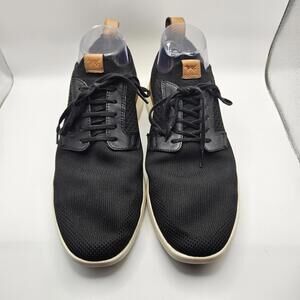 Wolf & Shepherd Mens SwiftKnit Derby Black Casual Walking Sneakers Size 8 READ